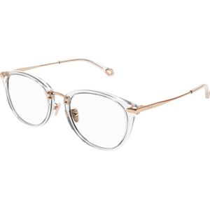 Chlo�é Vrouw CH0248OA 004 Optische monturen Acetaat Kristal Transparant Kattenoog
