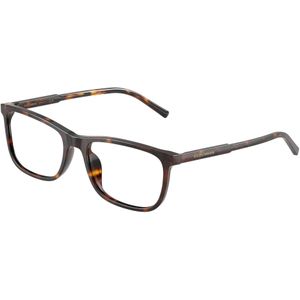 Dolce & Gabbana Man DG3427 502 Optische monturen Acetaat Schildpad Transparant Hurken Normaal