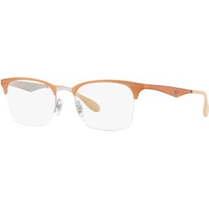 Ray - Ban Unisex RX6360 2920 Optische monturen Metaal Bruin  Hurken