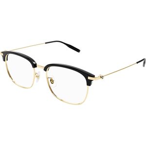 Montblanc Man MB0316OA 002 Optische monturen Acetaat Zwart Transparant Kwadraat