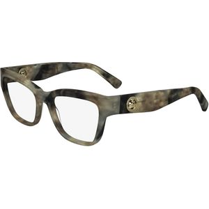 LONGCHAMP Vrouw LO2743 254 Optische monturen Acetaat Bruin  Kattenoog Normaal Normaal