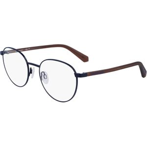 Calvin Klein Unisex CKJ23221clip-on 400 Optische monturen Metaal Blauw  Geometrisch Normaal