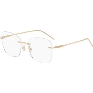Hugo Boss Vrouw Boss 1667 000 Optische monturen Staal Roze goud  Vlinder