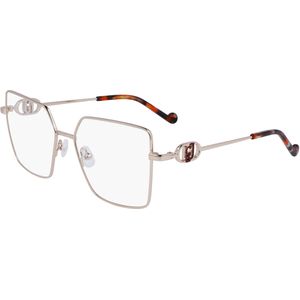 Liu Jo Vrouw LJ2167 722 Optische monturen Metaal Goud  Hurken Normaal Normaal