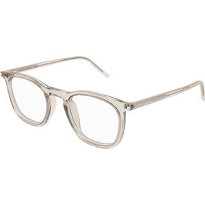 SAINT LAURENT Man SAINT LAURENT SL 623 OPT 004 Optische monturen Acetaat Beige Transparant Rotonde