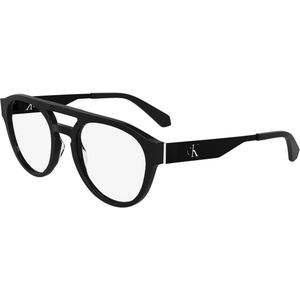 Calvin Klein Unisex CKJ24633 001 Optische monturen Acetaat Zwart  Rotonde Normaal