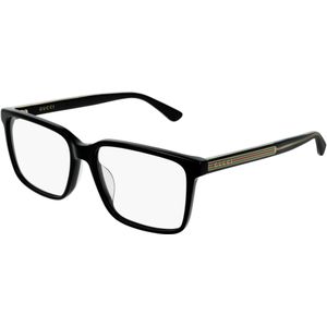 Gucci - GG0385OA - Optische Monturen - Zwart - Acetaat