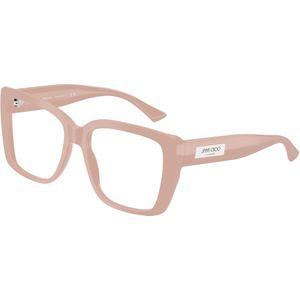 Jimmy Choo Vrouw JC3037 5014 Optische monturen Acetaat Roos Transparant Hurken Normaal