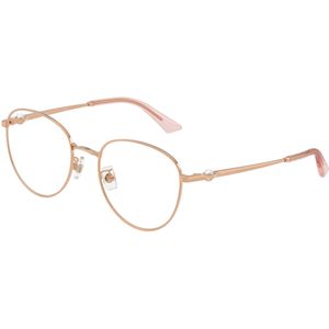 Jimmy Choo Vrouw JC2013HD 3008 Optische monturen Metaal Goud Transparant Rotonde Normaal