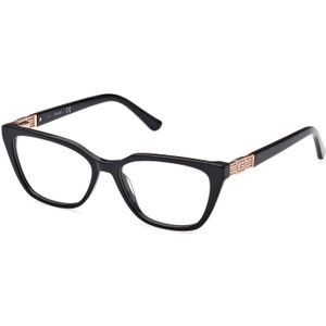 Guess Vrouw GU2941 001 Optische monturen Acetaat Zwart  Vierkant Normaal