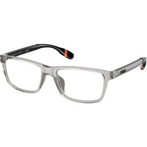 Polo Ralph Lauren Kind PP8547U 5755 Optische monturen Geïnjecteerd Grijs Transparant Hurken Normaal