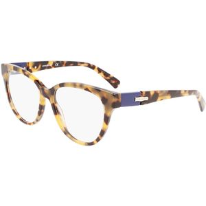 LONGCHAMP Unisex LO2698 255 Optische monturen Plastic Havana  Kattenoog  Fotochromatisch