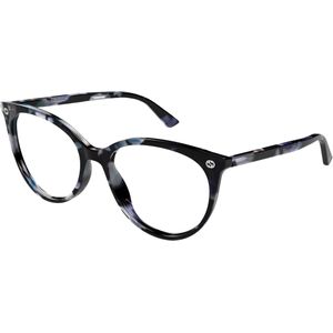 Gucci Vrouw GG0093O 008 Optische monturen Acetaat Havana Transparant Rotonde