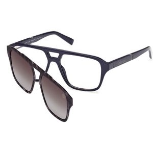Timberland Man TB50085 090 Optische monturen Geïnjecteerd Blauw  Kwadraat Normaal