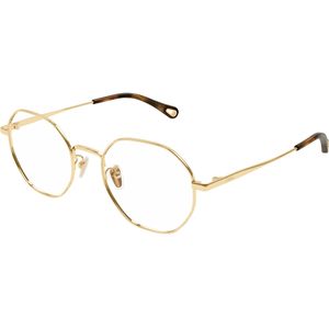 Chloé Vrouw CH0215OA 001 Optische monturen Metaal Goud  Geometrisch