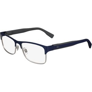 Lacoste Man L2294 424 Optische monturen Metaal Blauw  Hurken Normaal Normaal