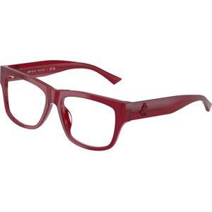Jimmy Choo Vrouw Jimmy Choo JC3049U 5081 Optische monturen Acetaat Rood Transparant Kussen Normaal
