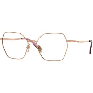VOGUE EYEWEAR Vrouw VO4196 5152 Optische monturen Metaal Goud Transparant Geometrisch Normaal