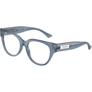Jimmy Choo Vrouw JC3035 5067 Optische monturen Acetaat Blauw Transparant Pantos Normaal