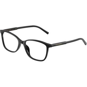 Dolce & Gabbana Vrouw DG3424 501 Optische monturen Acetaat Zwart Transparant Hurken Normaal