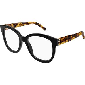 SAINT LAURENT Vrouw SL M97 008 Optische monturen Acetaat Zwart Transparant Kwadraat