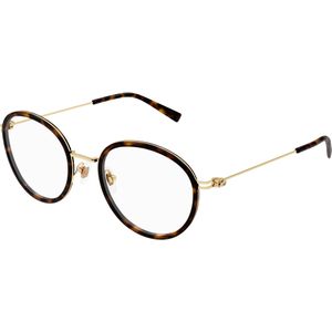 Gucci Vrouw Gucci GG1851OA 006 Optische monturen Geïnjecteerd Havana Transparant Rotonde