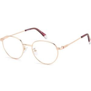 Polaroid Unisex PLD D522/G DDB Optische monturen Metaal Goud  Pantos