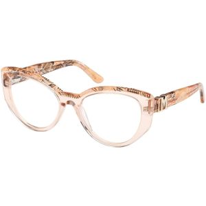 Guess by Marciano Vrouw GM50031 059 Optische monturen Acetaat Beige  Kattenoog Normaal