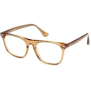 Web Man WE5462 039 Optische monturen Acetaat Geel  Kwadraat Normaal