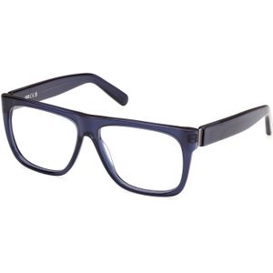 GCDS Unisex GD5031 090 Optische monturen Acetaat Blauw  Geometrisch Normaal