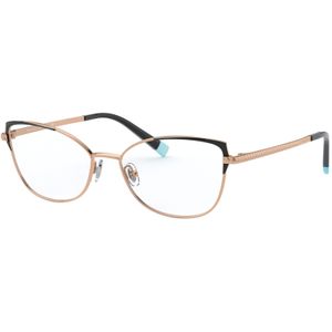 Tiffany Vrouw TF1136 6007 Optische monturen Metaal Zwart Transparant Vlinder Normaal