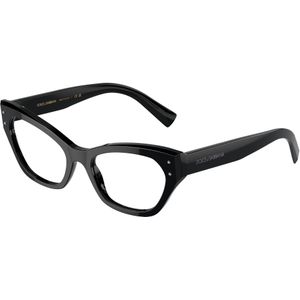 Dolce & Gabbana - DG3385 - Optische Monturen - Zwart - Acetaat