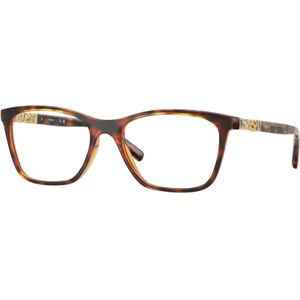 VOGUE EYEWEAR Donna VO5632B W656 Optische monturen Nylon Marrone Trasparente Pillow Normale
