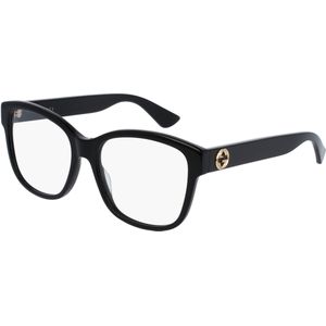 Gucci Vrouw GG0038on 001 Optische monturen Acetaat Zwart  Hurken