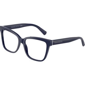 Tiffany Vrouw TF2260 8396 Optische monturen Acetaat Blauw Transparant Kattenoog Normaal
