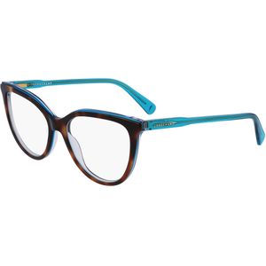 LONGCHAMP Vrouw LO2717 220 Optische monturen Acetaat Havana  Normaal Normaal