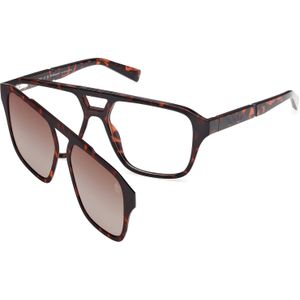 Timberland Man TB50085 052 Optische monturen Geïnjecteerd Havana  Kwadraat Normaal