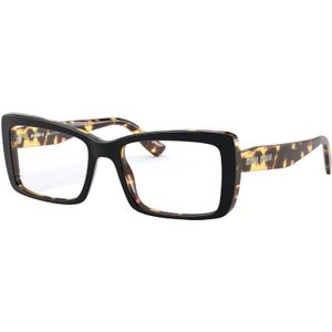 Miu Miu Vrouw MU 03SV 3891O11 Optische monturen Plastic Zwart  Hurken