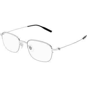 Montblanc Man MB0372OA 001 Optische monturen Titanium Zilver Transparant Rotonde
