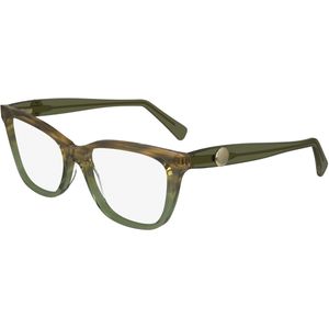 LONGCHAMP Vrouw LO2744 306 Optische monturen Acetaat Groente  Hurken Normaal Normaal