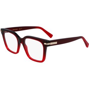 Ferragamo Vrouw SF3009 615 Optische monturen Acetaat Rood  Normaal