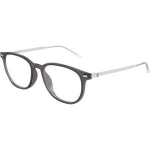 Montblanc Man Montblanc MB0448OA 005 Optische monturen Geïnjecteerd Grijs Transparant Rotonde