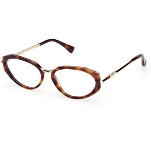 Max Mara Vrouw MM5185 052 Optische monturen Acetaat Havana  Kattenoog Normaal