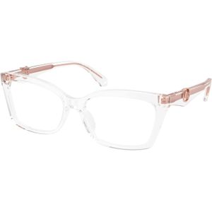 Michael Kors Vrouw MK4165U GARZENO 3015 Optische monturen Acetaat Transparant Transparant Hurken Normaal