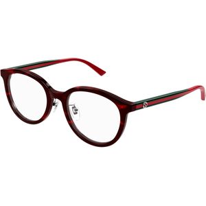 Gucci Vrouw GG1867OK 003 Optische monturen Acetaat Havana Transparant Rotonde