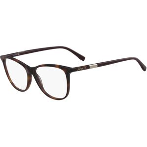 Lacoste Vrouw L2822 214 Optische monturen Acetaat Havana  Rotonde
