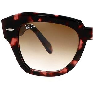 Ray - Ban Unisex Paar vervangende lenzen Ray - Ban RB2186 State Street Vervanglenzen  Bruin Hurken Normaal Gearceerd