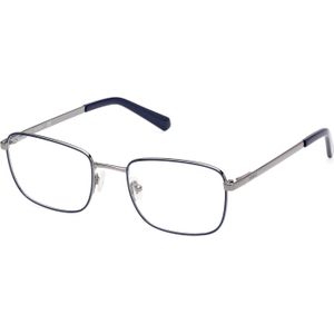 Guess Man GU50074 092 Optische monturen Metaal Blauw  Hurken Normaal