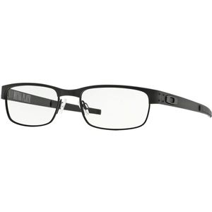 Oakley Man OX5038 metalen plaat 22-198 Optische monturen Titanium Zwart Transparant Hurken Normaal