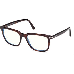 TOM FORD Man FT6080-B 052 Optische monturen Acetaat Havana  Kwadraat Normaal